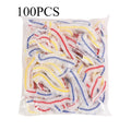Colorful Disposable Food Cover Elastic Wrap Food Covers Fresh-keeping Lid Plate Kitchen Nylon Colorful Storage Bags