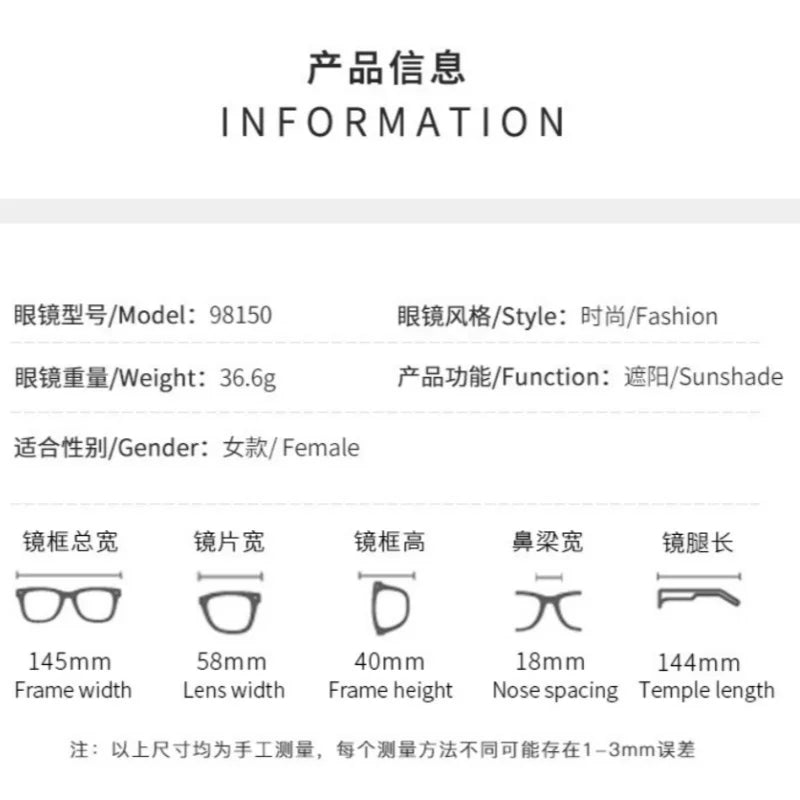 Fashion New Women's Sunglasses UV400 Luxury Design Outdoor Vacation Leisure Driving High Quality Retro Round Women Sun Glasses