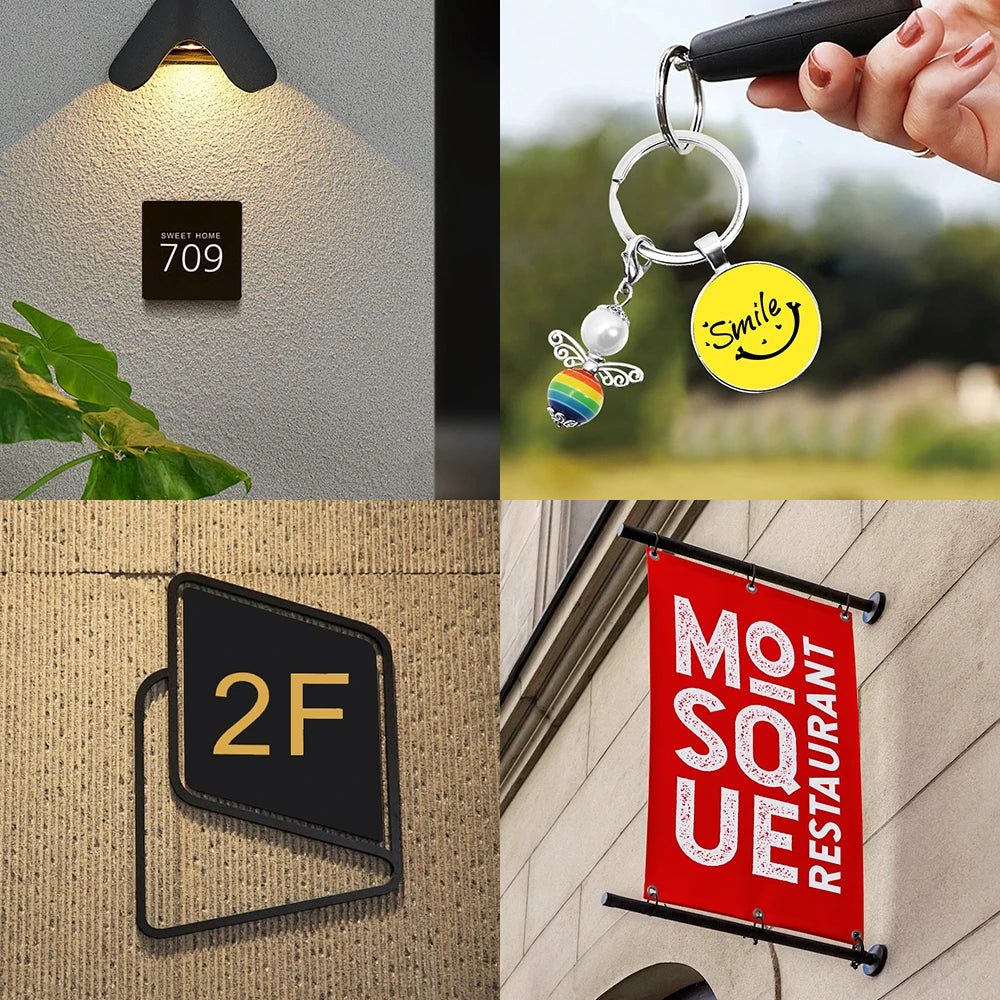 ABS two-color board for billboards 300x300x1.3mm Laser Engraving Two-Tone ABS Sheet CNC Engraving for Name Badge,Office Label