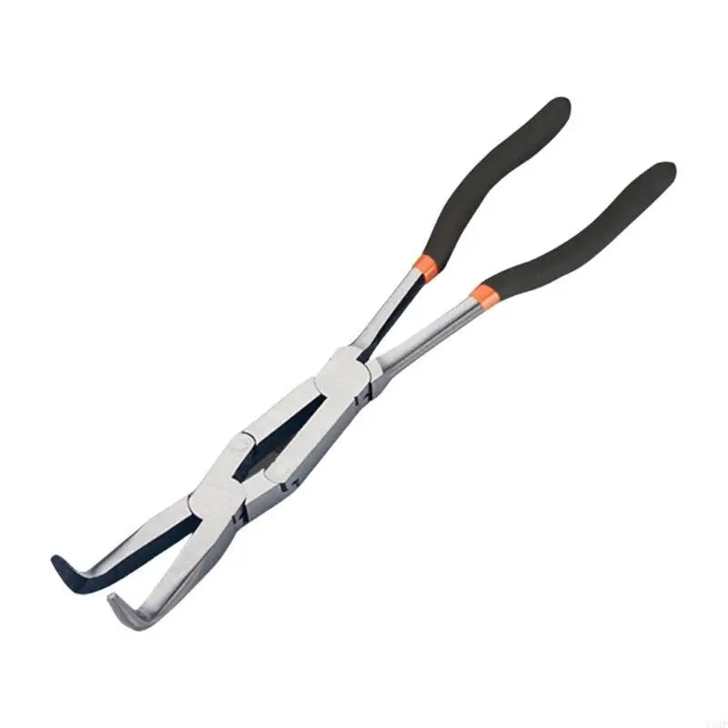 P82E Double Joint Long Handle Plier High Carbon Steel Multifunctional Double Joint Pliers for Homes Garage Outdoor Use