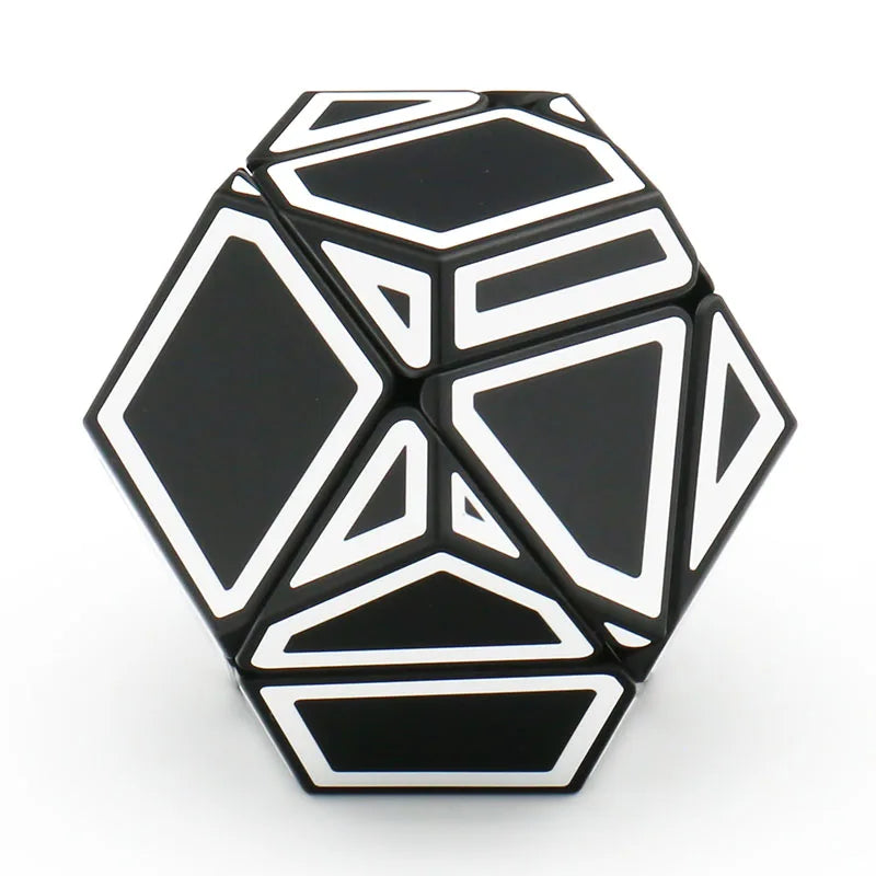 Meffert's Golden Dodecahedron Tony Fisher Ghost Skewb Strange-Shape Magic Cube Twisty Puzzle Black Body Megaminx Children Toy