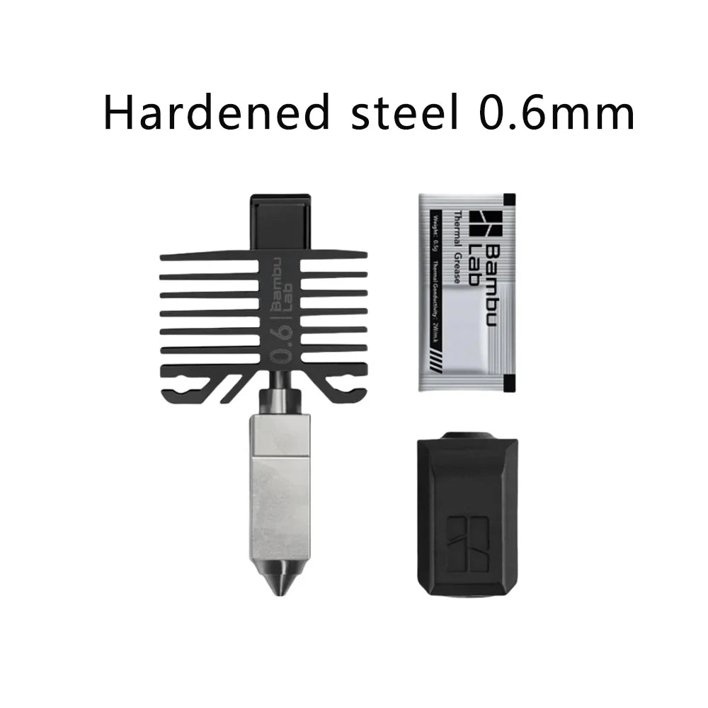 Original Complete Hotend Assembly Hotend For Bambu Lab X1 X1C P1P P1S with Fan with Nozzle Complete Bamboo Lab X1 Carbon