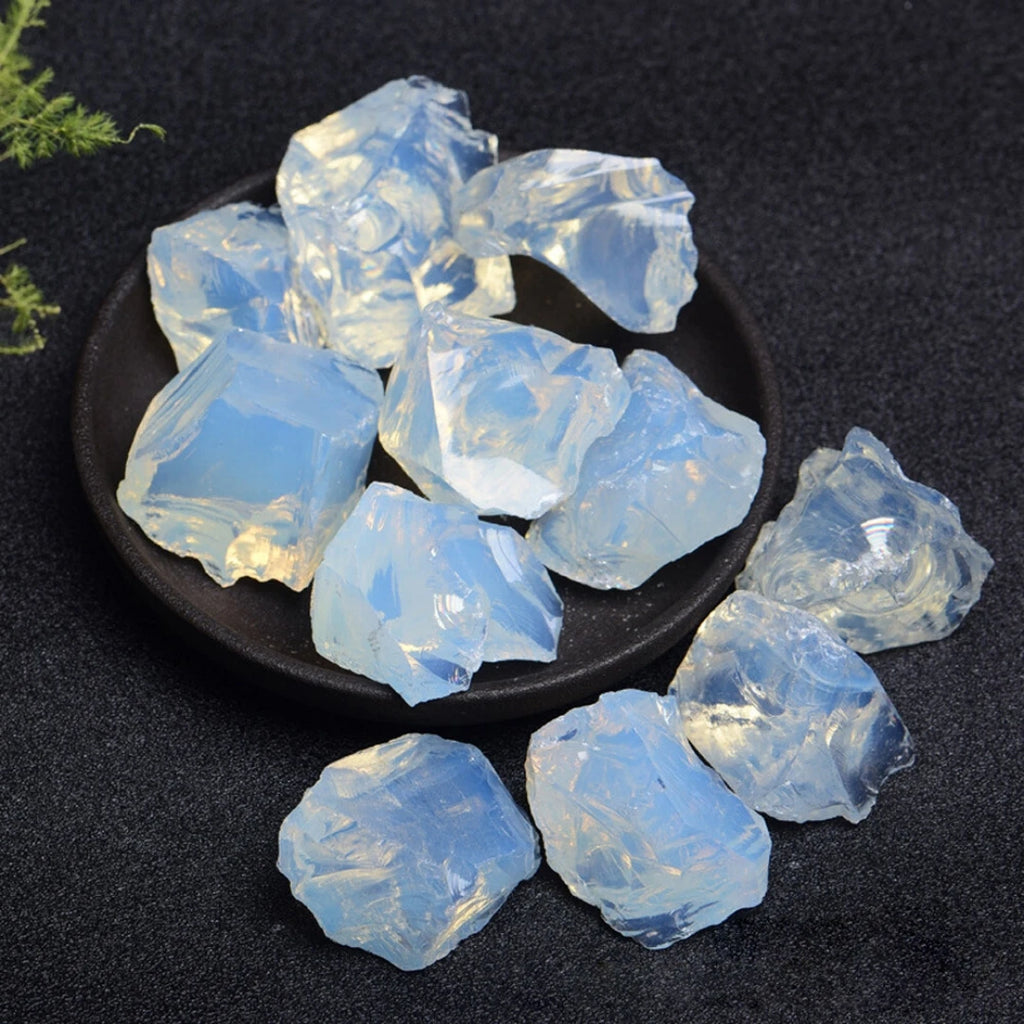 40g/120g/240g Natural Opal Rough Stone, Irregular Mineral Specimen, Diffuser stone, Fish Tank Garden Bonsai Home Decoration Gift
