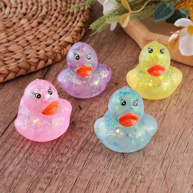 1PC maltose duckling pinch music decompression toy cute creative toy