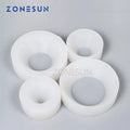 ZONESUN Cap screwing chuck, bottle cap adoptor of capping machine, silicone capping chuck,10-50mm, anti-wear