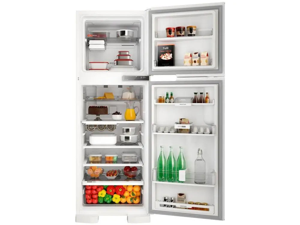 Brastemp Frost Free Duplex 375L White Refrigerator with-110V