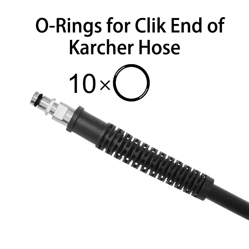 30 Pcs Seal O-Ring For Karcher K2 K3 K4 K5 K6 K7 Gasket Washer Lance Hose Nozzle Brush Spare Parts 2.640-729.0 NBR O-Rings