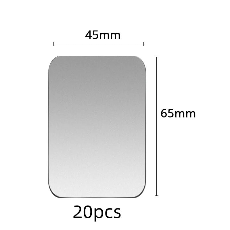 5pcs/10pcs/20pcs Lot Metal Plate Disk Iron Sheet For Magnet Mobile Phone Holder Iron Plate For Magnetic Car Phone Stand Holders