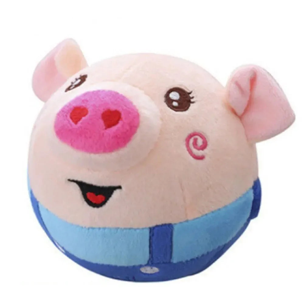 Shake Bouncing Jump Balls USB Rechargeable Music Vibration Electronic Pet Dog Toy Electronic Singing