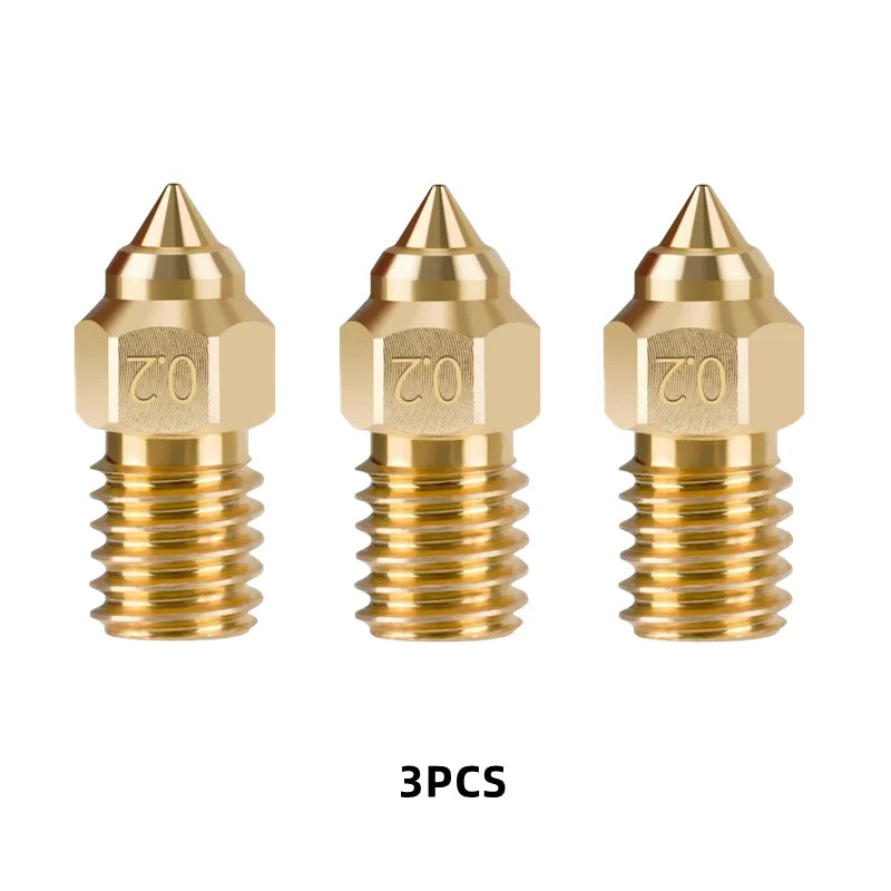 3D Printer High Speed Nozzle For ENDER 7 Spider Ender 3 V3 SE ender 5 S1 0.2 0.4 0.6 0.8 1.0mm 3D Printer Parts Nozzle 3/5/10pcs