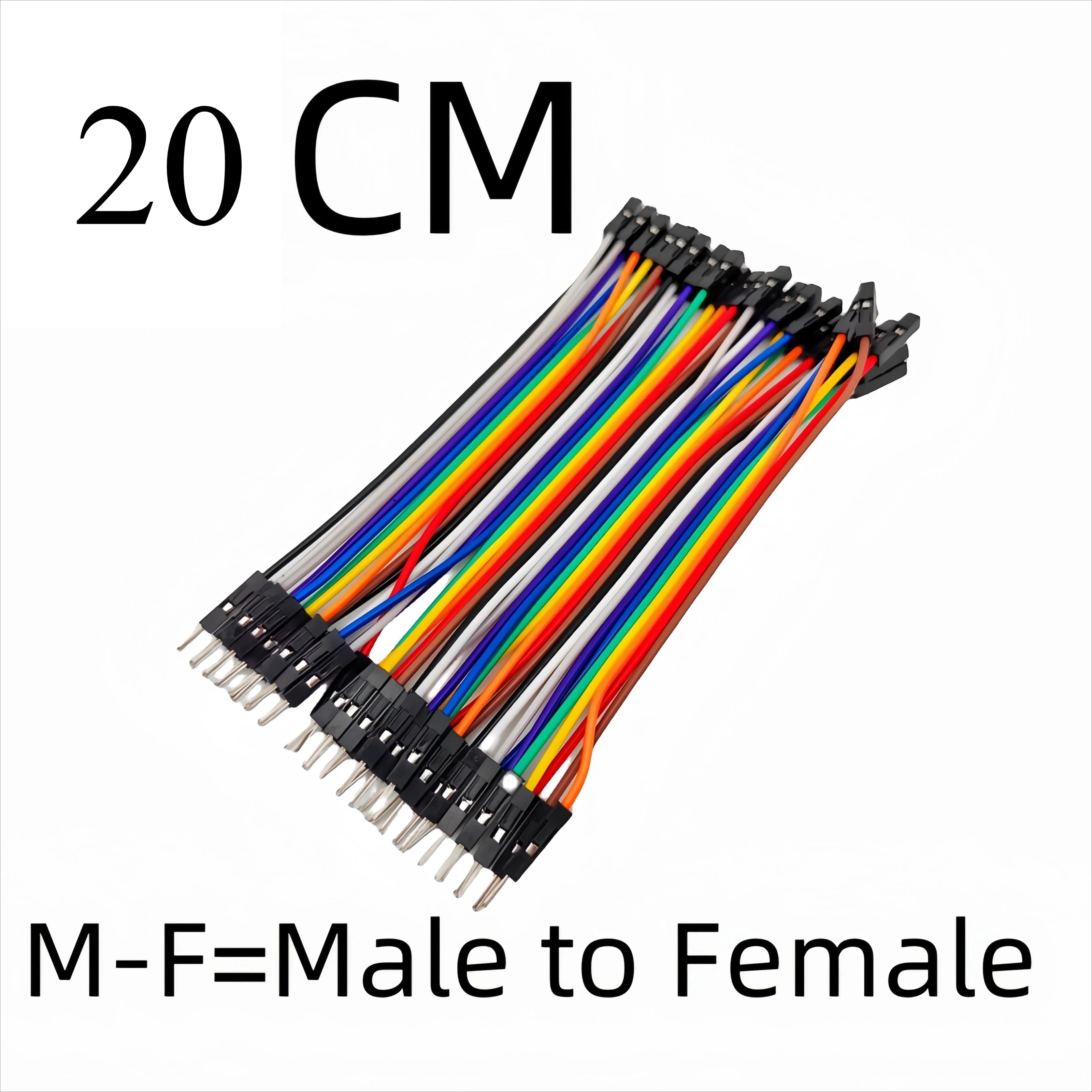 To Female Male To Female To Male Dupont Line Jumper Wire Female Jumper Diy Kit For Arduino Male Female Cable For Male Male Ar