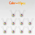 10 LED Rope String Lights, Decorative Fairy Lights for Family Gatherings, Outdoor Camping, Fishing & Tent Decoration