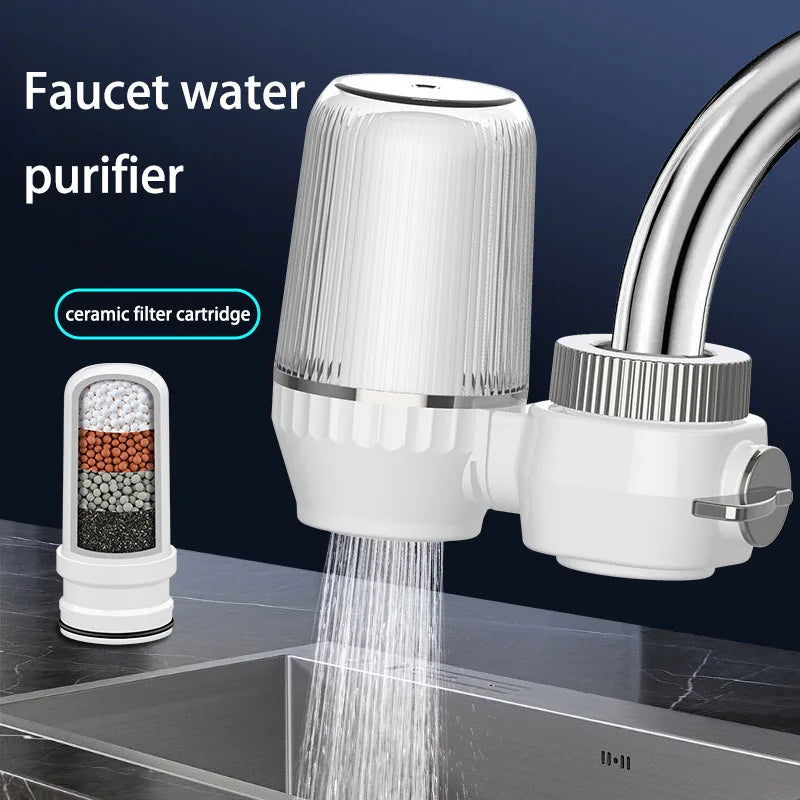 Tap Cement Sand Residual Chlorine Water Purifier Ceramic Activated Carbon Household Kitchen Universal Faucet Pre-filter