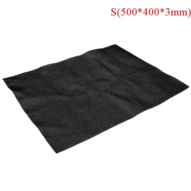 DIY Computer Dust Filter Mesh 500*400*3mm/5mm PC Case Fan Cooler Dustproof Cover Sponge Black Dust Filter Case Dustproof Cover