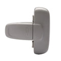 Child Safety Lock Multi-Function Refrigerator Door Lock Anti-Pinching Protection Clip Child Safety Product Gray 1 piece