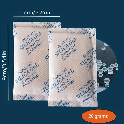 10 Packs Replaced Desiccant 20 Gram for All Smart Petkit Cat Dog Feeders, Silica Gel Desiccant for Storage, Food Safe Desiccant