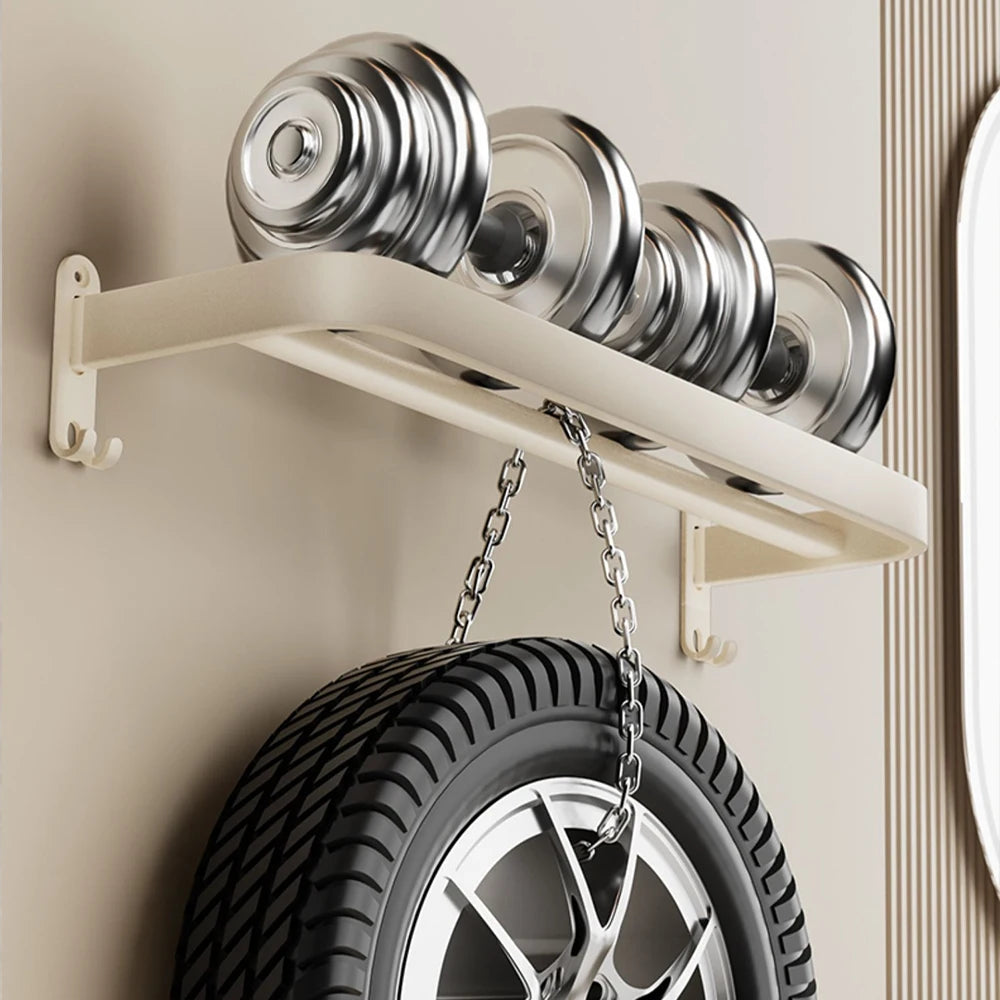 ORIENTAL YUHONG Aluminium Towel Rack Holder Double Bar Towel Hanger No Drill Wall Mount Shelf 40/50/60CM Bathroom Accessories