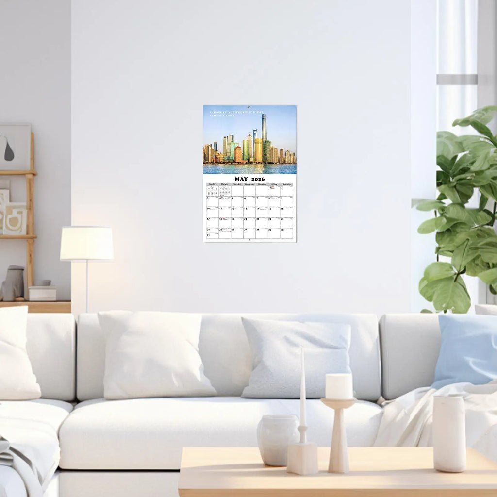 Beautiful Landscape Monthly Wall Calendar 2026 2026 Landscape Calendar Schedule Appointment Organizer Planner for Home Office