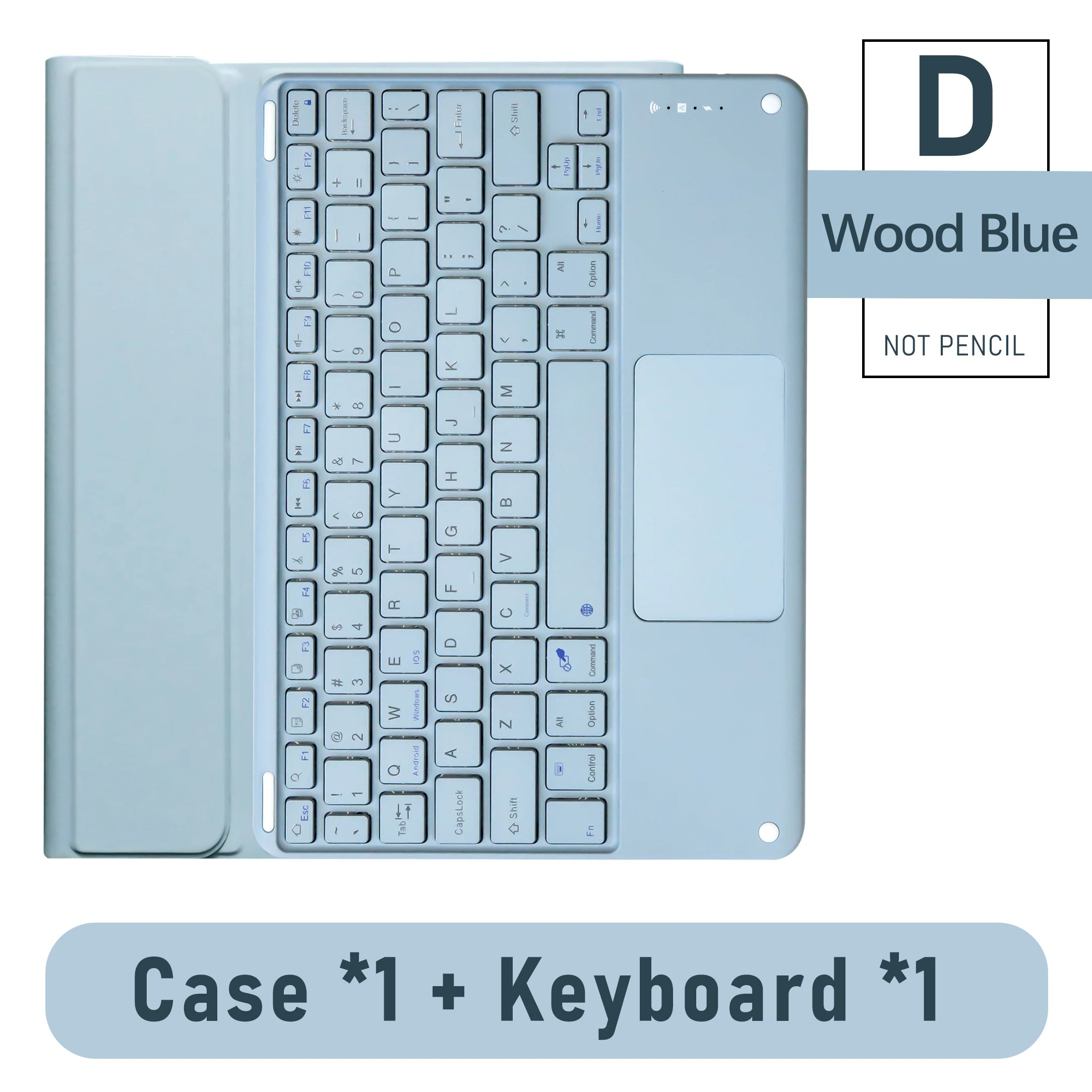 Keyboard Wireless Mouse Magic For iPad Pro 13 11 Case M5 M4 2026 M3 Air 13 11 5 4 10.2 9 8 7 Generation Case Bluetooth Keyboard
