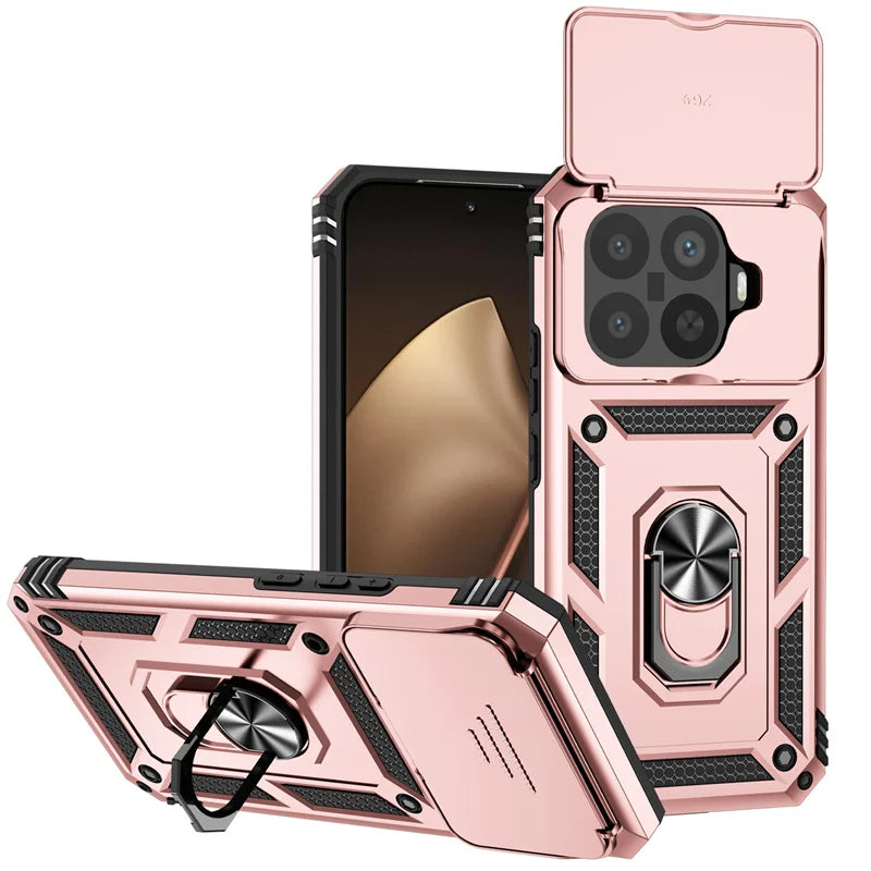 Slide Camera Protector Armor Funda For Xiaomi 15T Pro Case Magnetic Holder Ring Cover For Mi 15T Mi15T Xiaomi15T 15 T Pro 15TPro