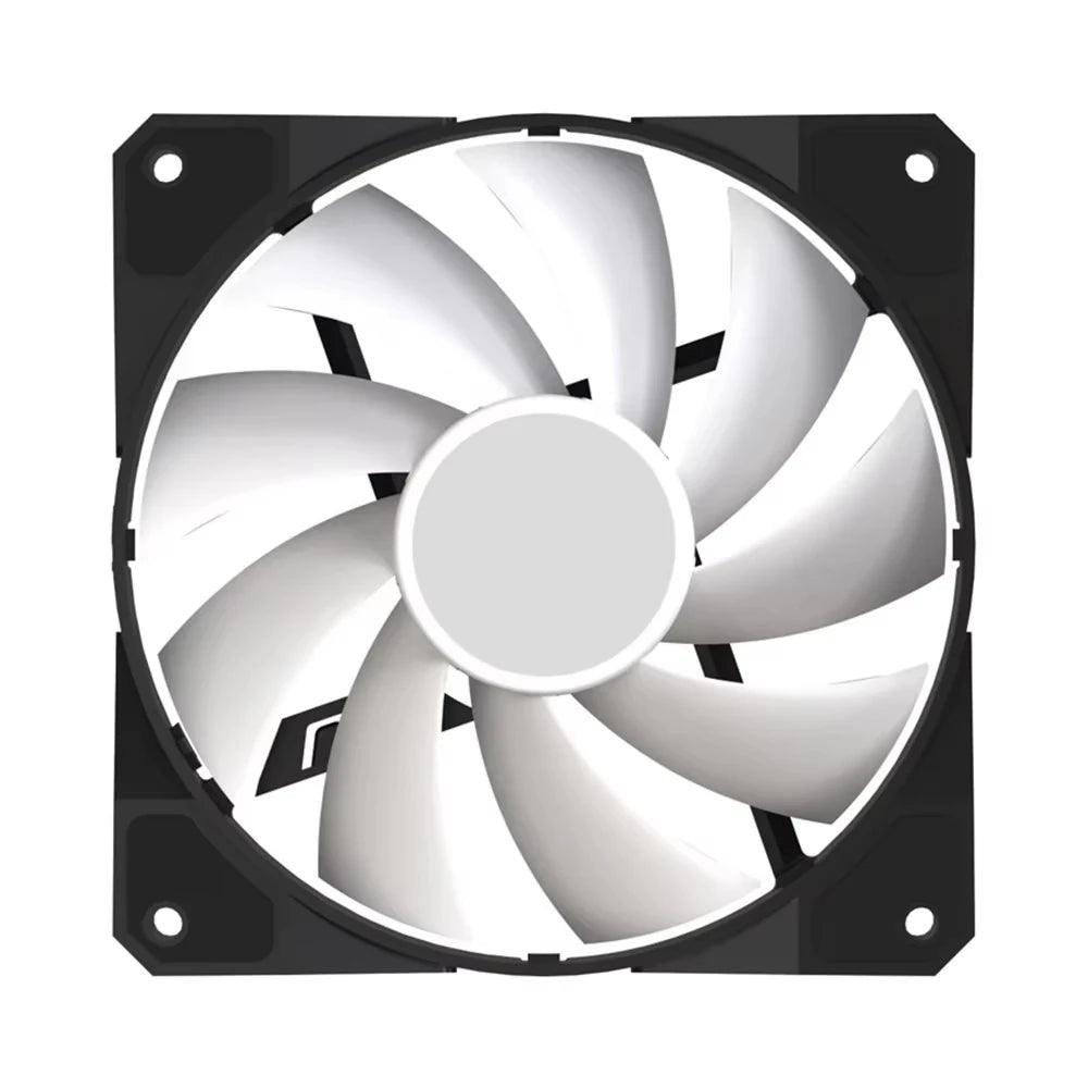 COOLCIRC P16 120mm RGB LED PC Case Fan Rainbow Heatsink 12V 4Pin 12CM CPU Cooler Silent Cooling Fan Low Noise Cooling Ventilador