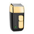 USB Men's Electric Shaver - Rechargeable, Stainless Steel Blade, Portable and Powerful Reciprocating Head Set