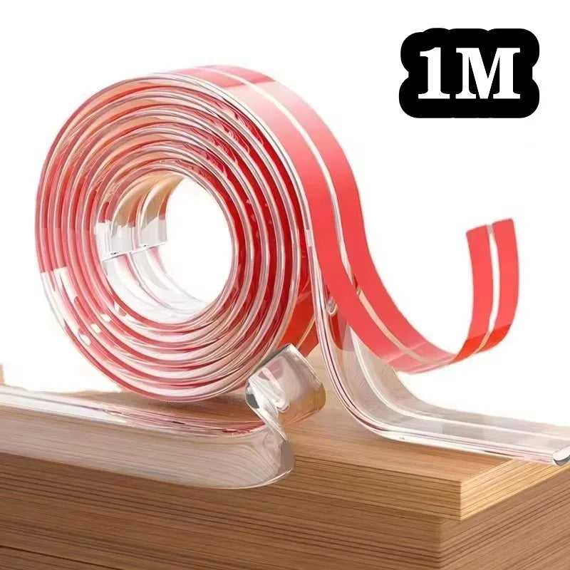 1-5M Table Edge Guard Furniture Corner Protector Strip Self Adhesive Transparent Kids Collision Proof Soft Bumper Baby Safety