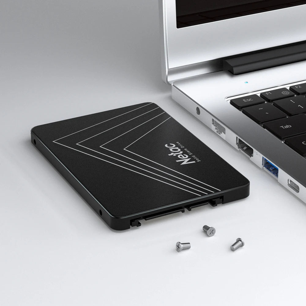 Netac SATA SSD Hard Drive 128GB 256GB 512GB 1TB 2TB SATA3 2.5Inch Disks Laptop Internal Hard Drive HDD Hard Disk for PC Laptop