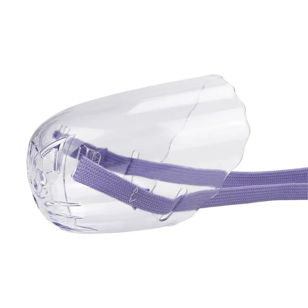 Breathable Kitten Cat Recovery Hollow-Carved Design Pet Mouth Cover Cat Mask Transparent Anti-Bite Cat Muzzle