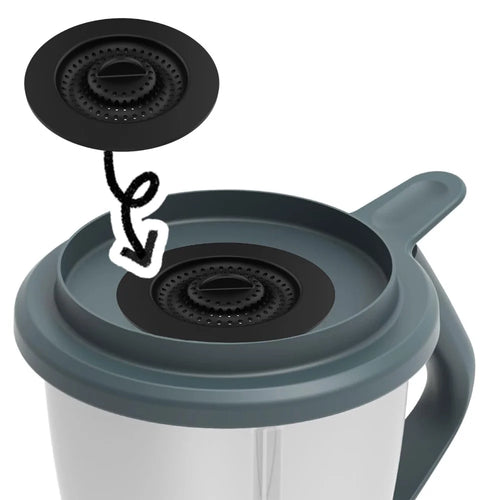 1pcs Silicone Splash Guard for Thermomix TM6/TM5/TM31 Monsieur Cuisine Splash Proof Cover Trend/MC Connect Strainer Accessories