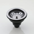 Torayvino High-Quality Kitchen Sink Stainless Steel Dish Drainer Strainer Stopper Combo Kit Drainage Waste Set SUS304 Filter