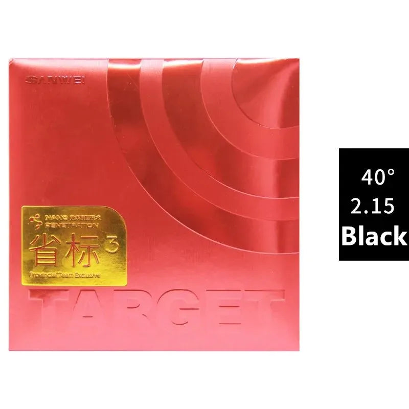 SANWEI Target Series Table Tennis Rubber Sticky Provincal Blue National Original SANWEI Ping Pong Rubber Sponge