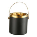 1L Double-Wall Stainless Steel Insulated Ice Bucket with Lid Keeps Ice Cold and Dry Home Bar Chilling Beer Champagne Wine Bottle