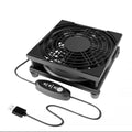 Home Router Cooling Fan For Ipad USB-Powered Silent Computer Fan 3-Speed Adjustable Silent  Fan Cooling with Controller