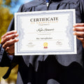 10Pcs Blank Certificate Paper Long Lasting for Class Diplomas and Sports Certificates Certificate Paper School Supply