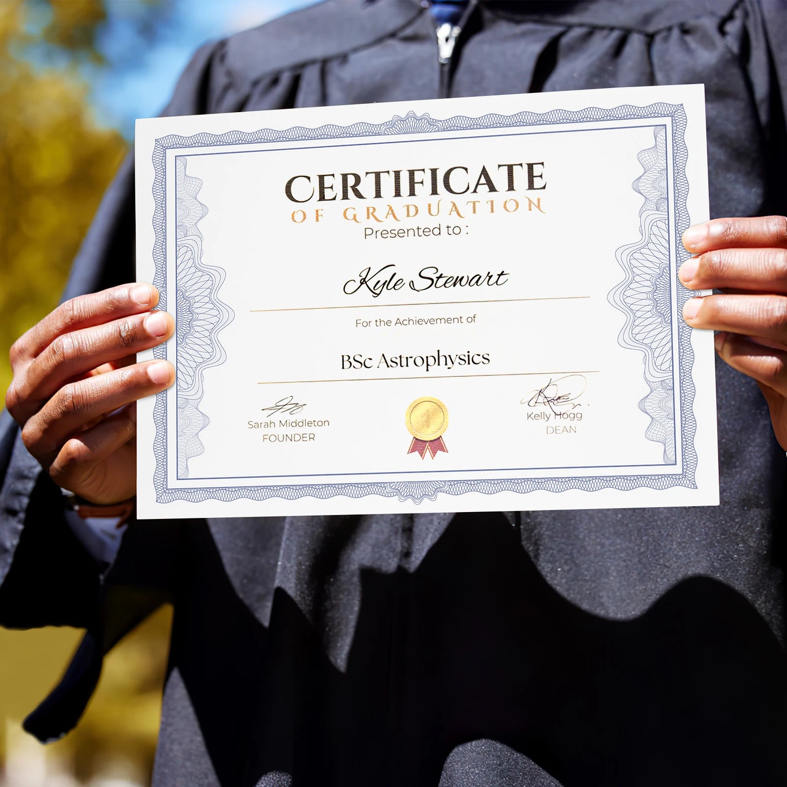 10Pcs Blank Certificate Paper Long Lasting for Class Diplomas and Sports Certificates Certificate Paper School Supply