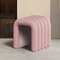 Modern Stool, Luxury Velvet Footrest & Makeup Bench, Versatile Accent Stool for Living Room, Bedroom, Hallway Decor
