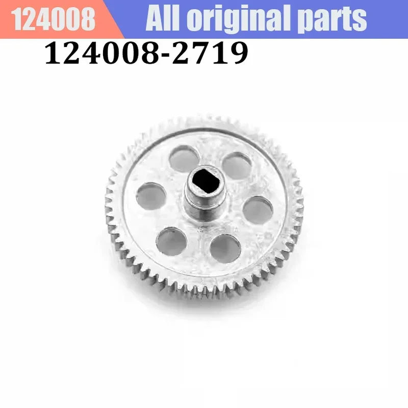 WLtoys RC Car 124008 1/12 New Original Spare Parts Anti-Collision Component Chassis Shell Tire Dog Bone Brushless Motor ESC