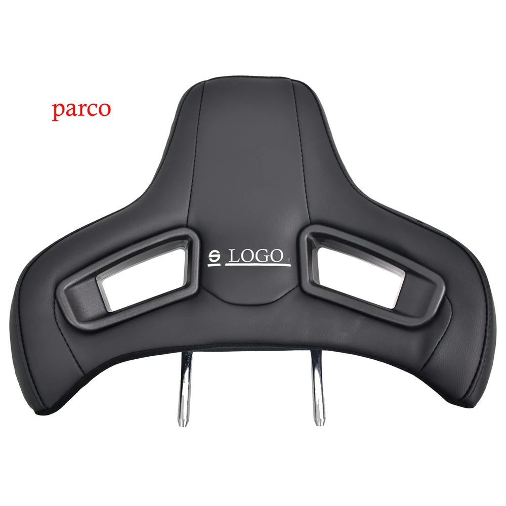 TIYPEOR Sport Car Seat Auto Headrest Modified Plug-In High Quantity Leather Racing Headrest