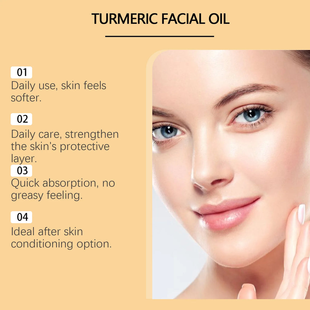 Turmeric Skincare Set Body Soap Anti Acne Dark Spot Corrector Improve Dry Skin Moisturizing Face Cream Brightening Facial Serum