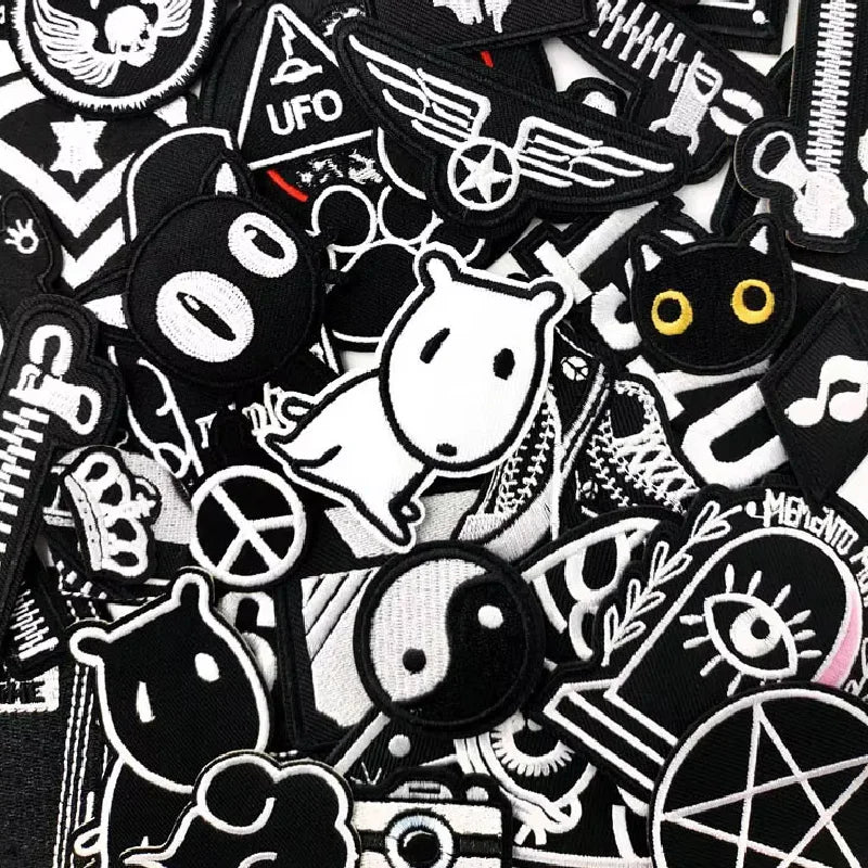 Star Dog Cat Eye Patch Embroidery Applique Ironing Sewing Supplies Decorative Badges For Clothing Accessories Zipper