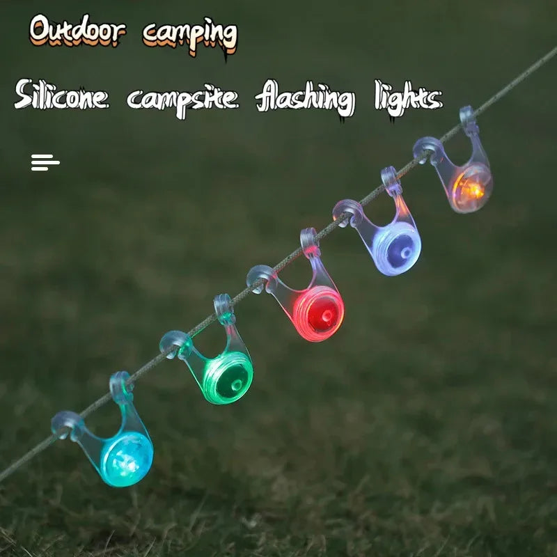 10 LED Rope String Lights, Decorative Fairy Lights for Family Gatherings, Outdoor Camping, Fishing & Tent Decoration