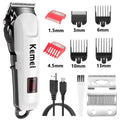 Kemei Hair Clipper for Men KM-809A Hair Cut Maching Wireless Trimmer Professional Clipper Machine Rechargeable Hair Cut Barber