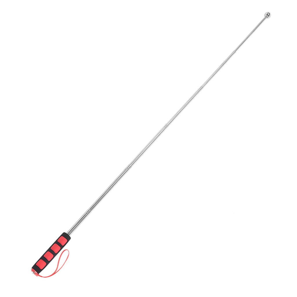 Telescopic Rod Detection Hammer 115cm Thickened Telescopic Rod Hollowing  Detection Hammer For House Decoration Inspection