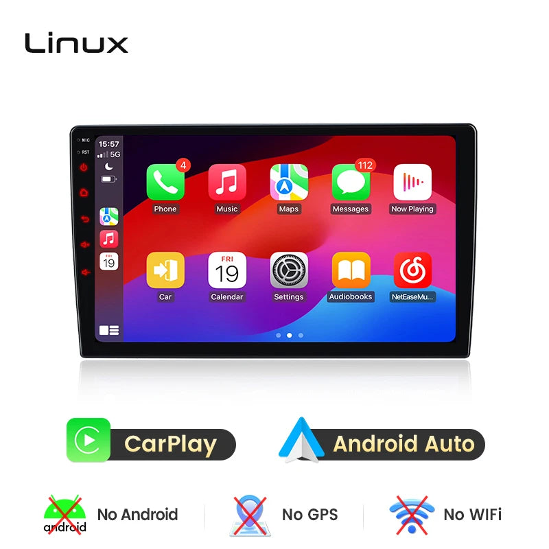 Junsun Wireless CarPlay Android Auto Car Radio For Mercedes-Benz A-Class (W169) / B-Class (W245) / Sprinter (W906) / Vito (W639) Built-in Cooling Fan Android GPS Navigation Multimedia Player WiFi DSP RDS BT SWC IPS Touch Scre