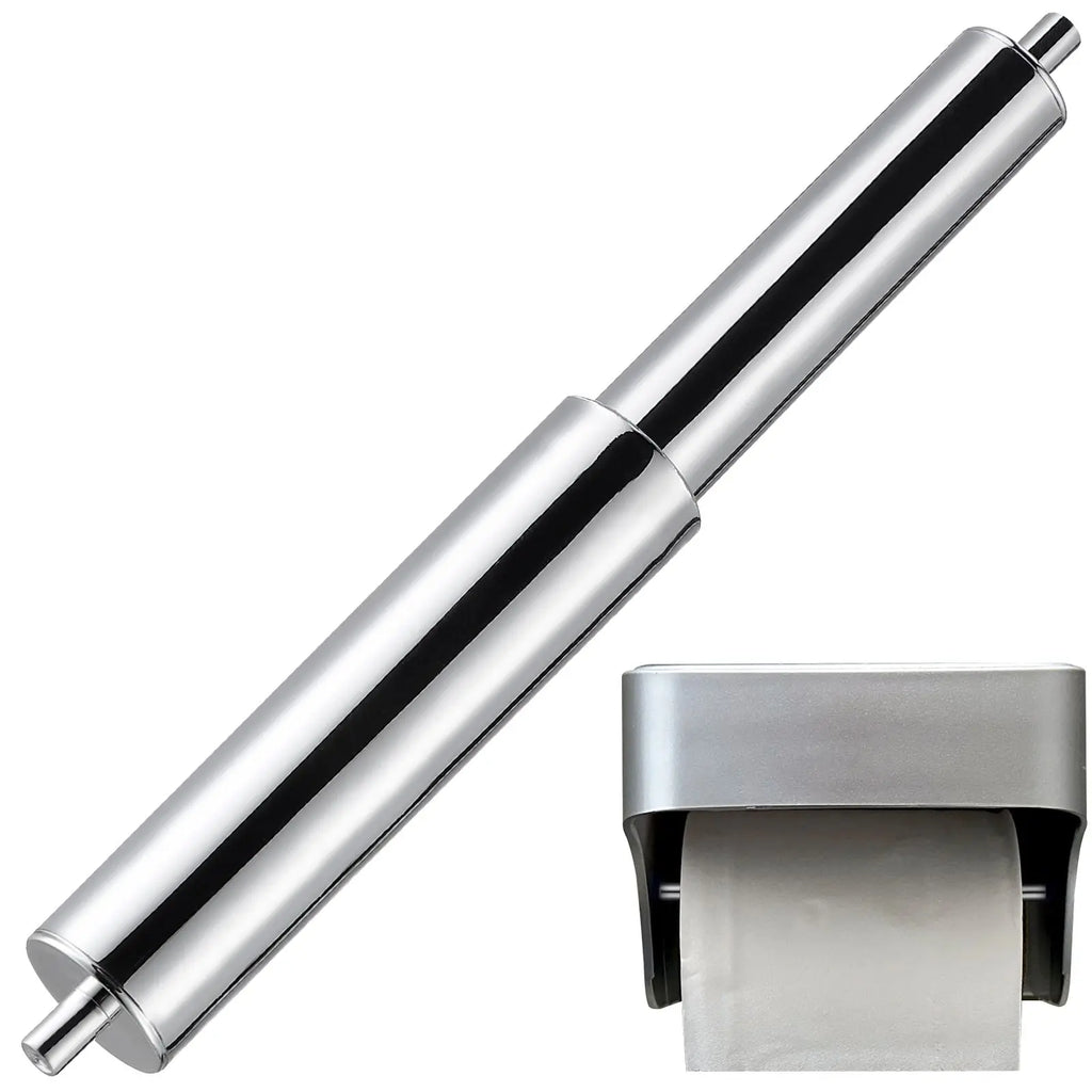 Toilet Paper Roller Rod Paper Towel Holder Accessories Toilet Tissue Retractable Roller Rod Pole Holder Bathroom Toilet Supply