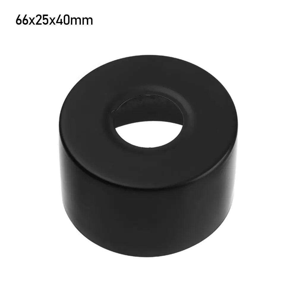 Black Shower Faucet Decorative Cover Stainless Steel Water Pipe Wall Covers Heat Resistant Durable Bathroom Kitchen Accessories