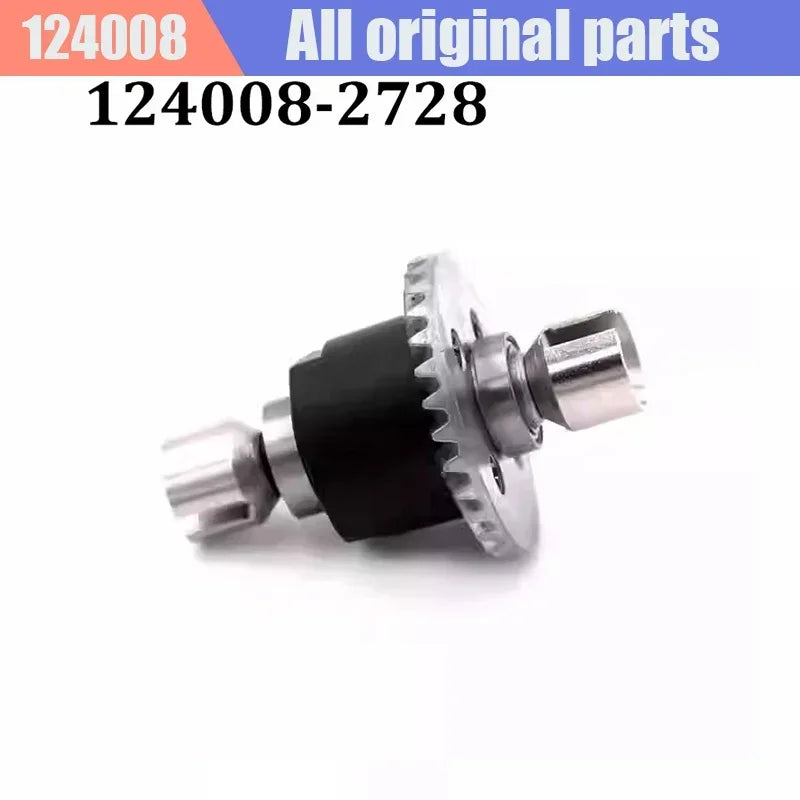 WLtoys RC Car 124008 1/12 New Original Spare Parts Anti-Collision Component Chassis Shell Tire Dog Bone Brushless Motor ESC
