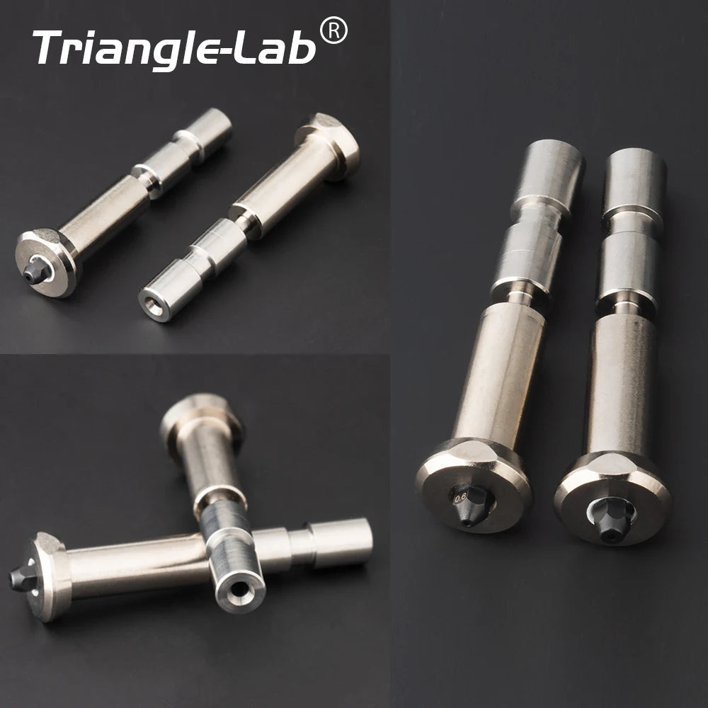 Trianglelab One-piece Nozzles For Anycubic Cobra3 Max Titanium Alloy Throat Integrated Nozzle 0.2/0.4/0.6/0.8mm For Cobra 3 Max