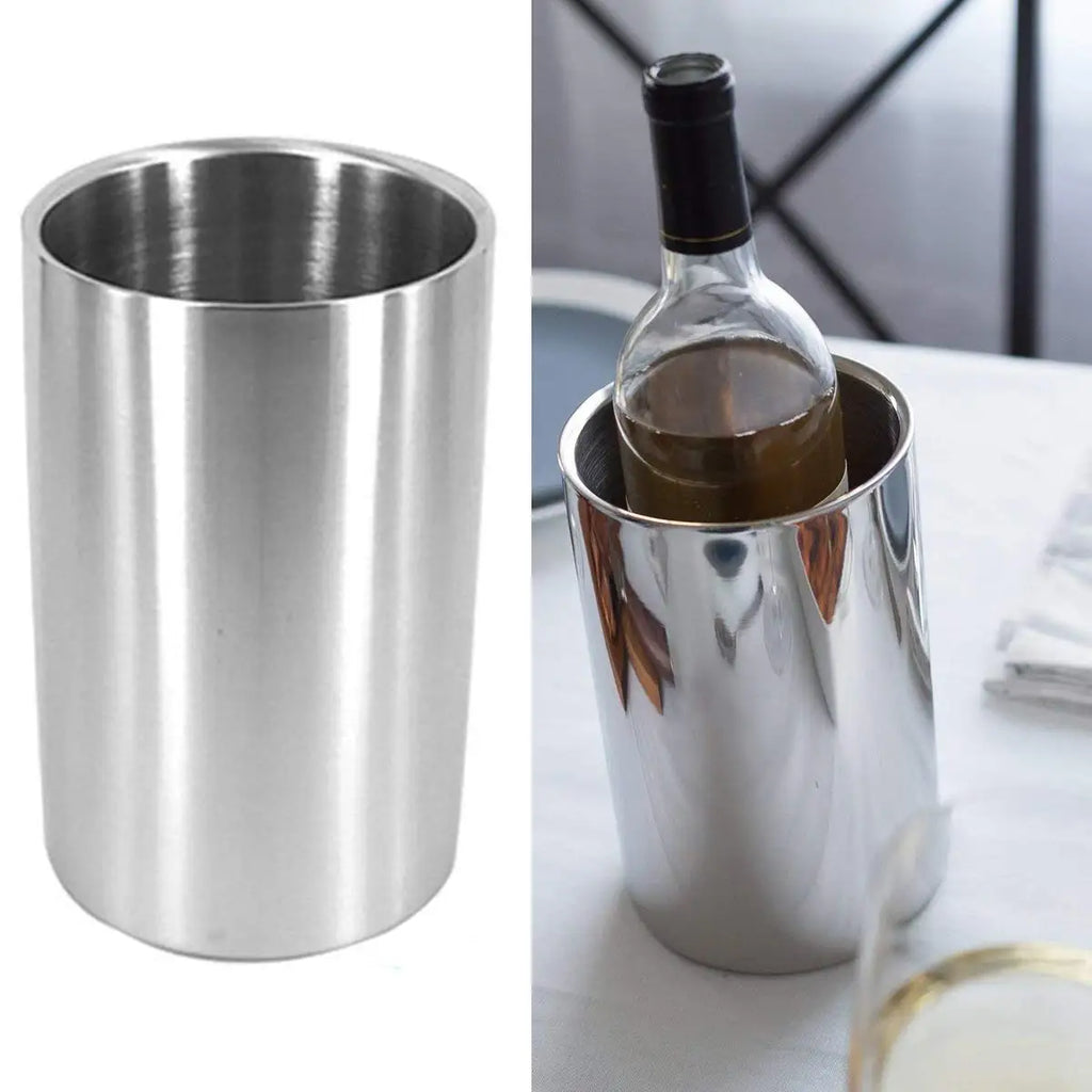 Premium Quality Stainless Steel Double Walled Beer for Ice Bucket Beverage Tubs Chiller Wine Cooler Party Use Bulk Order Sale
